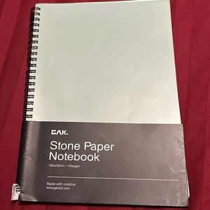 GAK Stone paper notebook